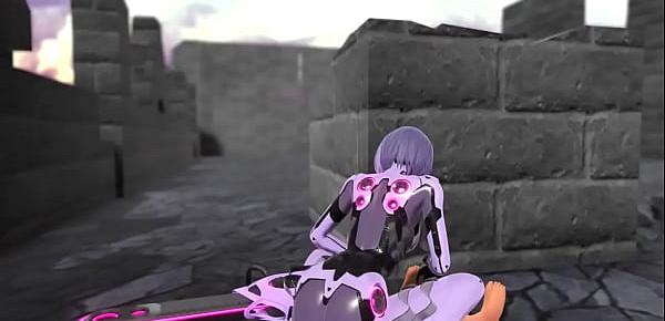  3D MMD Android Yukari